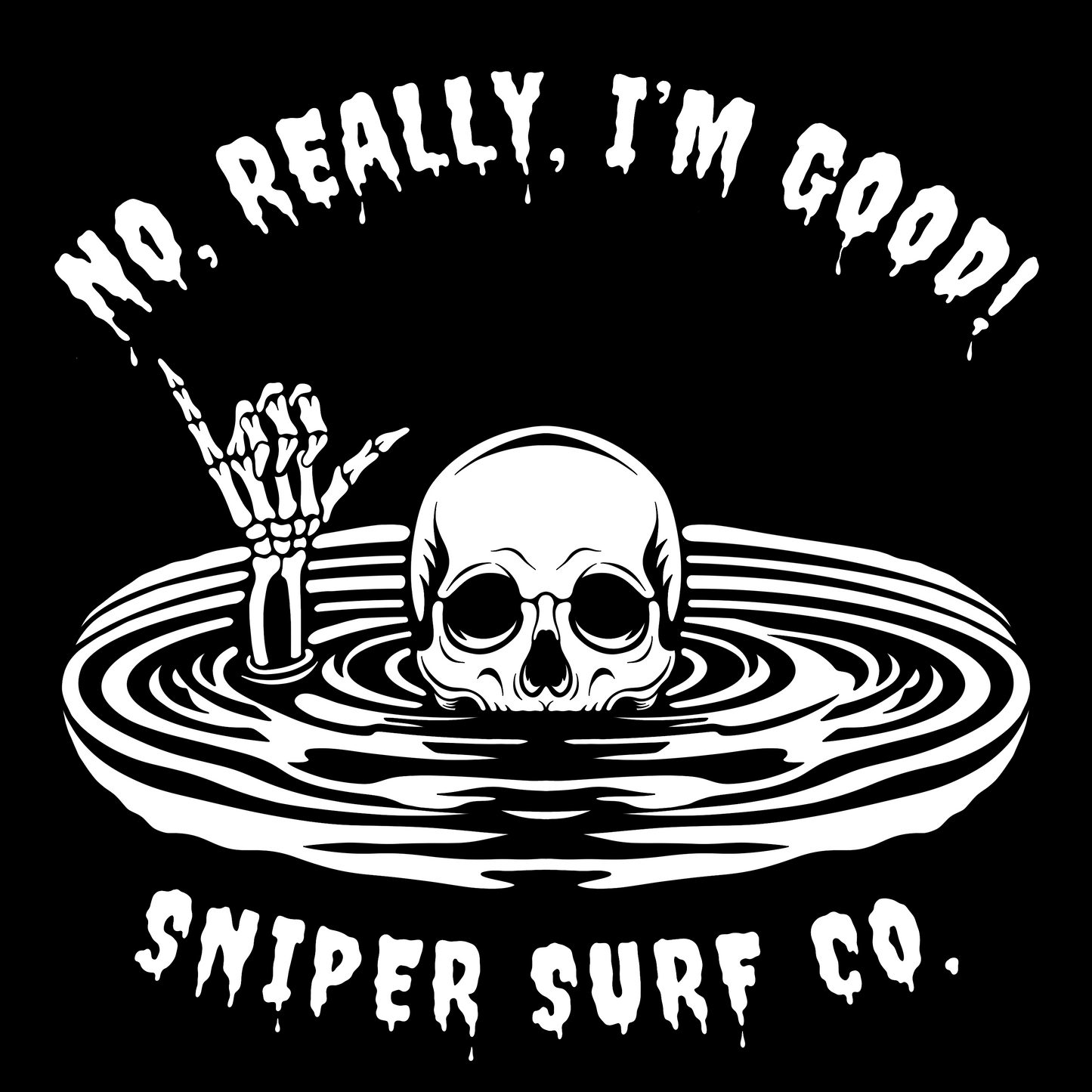 No really, I ‘m good, Short Sleeve (Reaper Black)