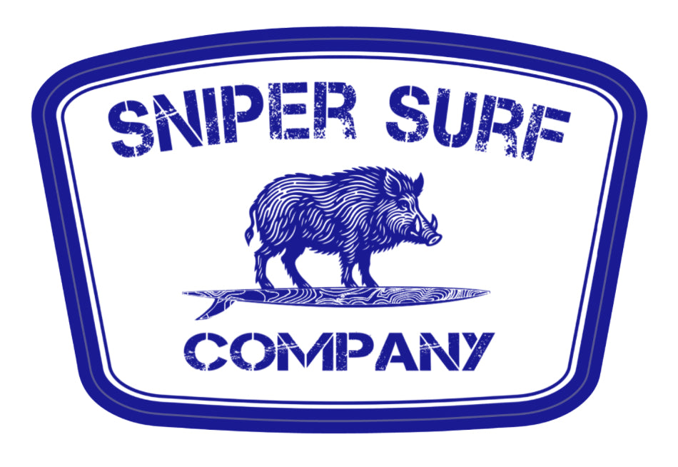 HOG logo left chest blue Short Sleeved T-Shirt (White Out White)