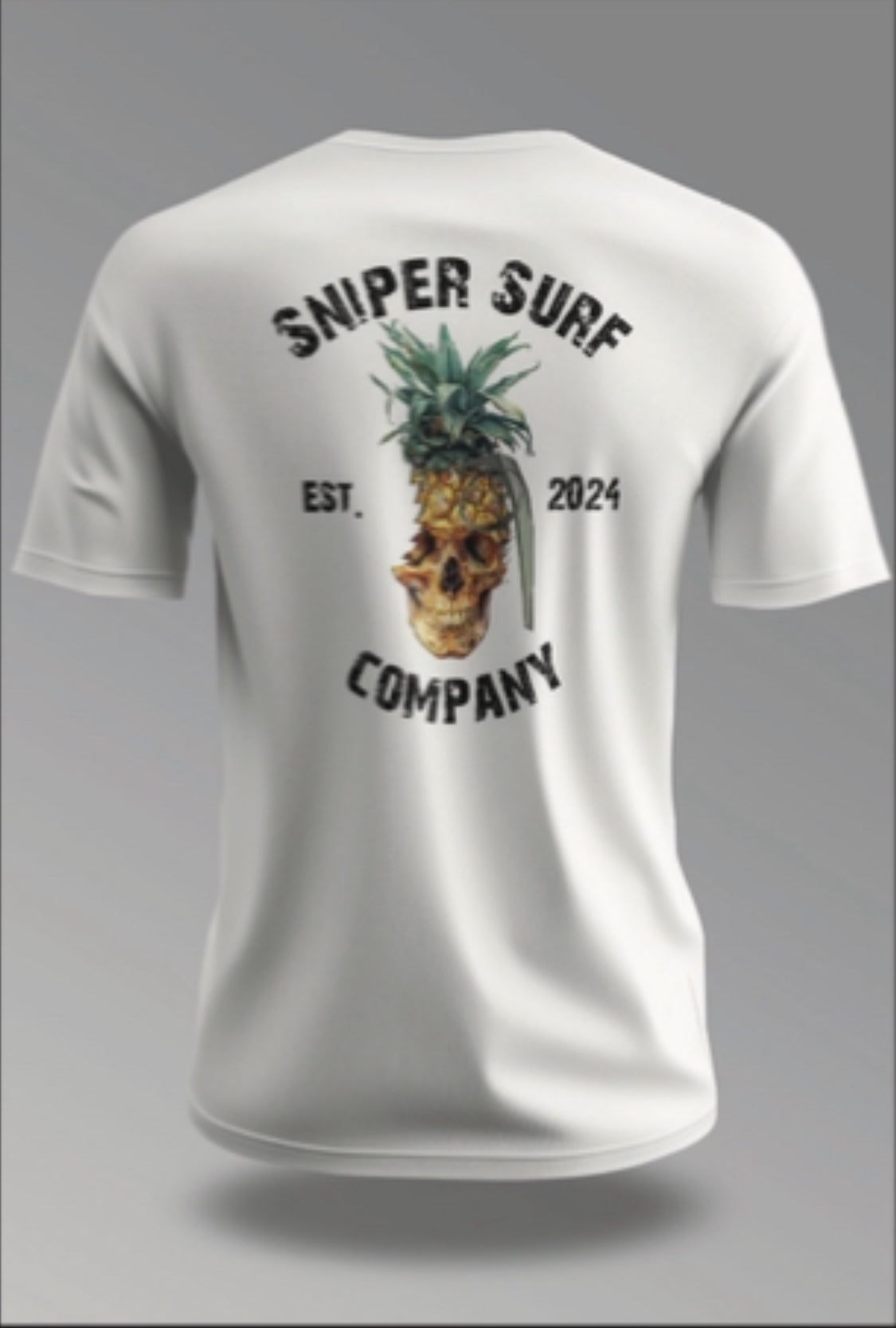 Pineapple Express Short Sleeve T-shirt (White Out White)