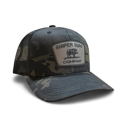Clandestine Blasting Cap Trucker (Black Multicam)