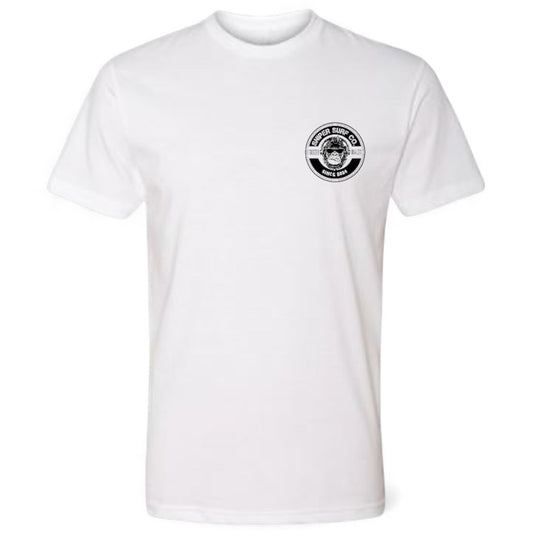 Gorilla Ops Logo Short Sleeve T-Shirt (White out White)