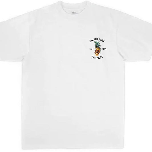 Pineapple Express Short Sleeve T-shirt (White Out White)
