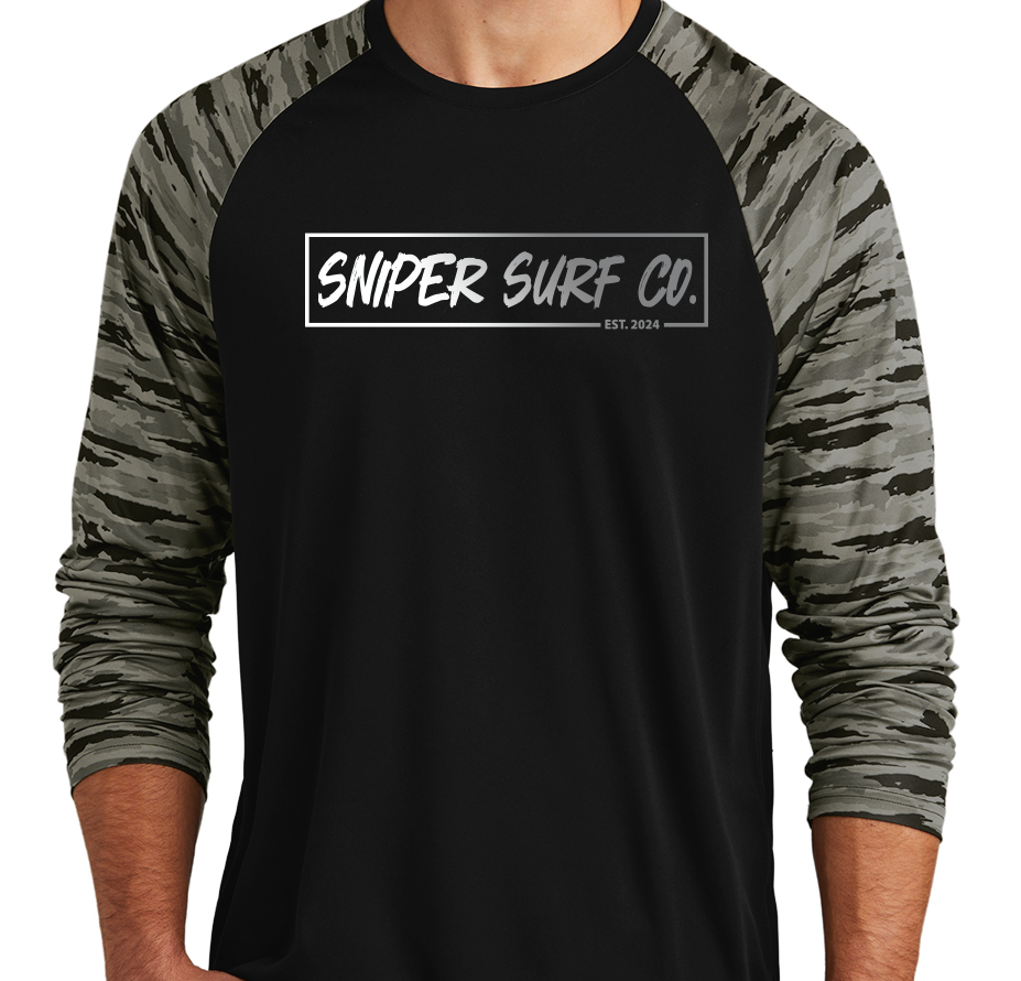 Urban Ops Sniper Surf Co. Long Sleeve Rash Guard