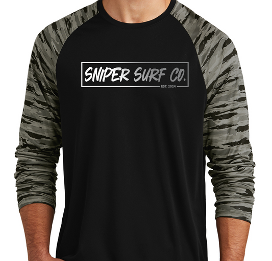 Urban Ops Sniper Surf Co. Long Sleeve Rash Guard