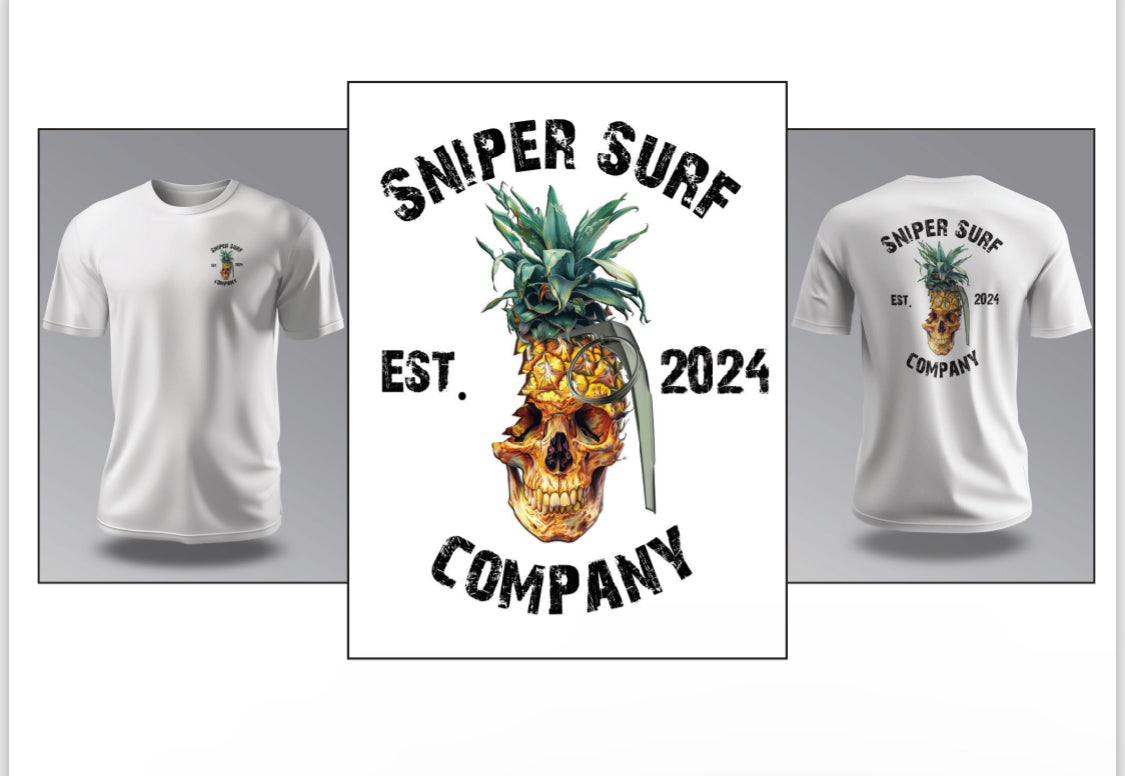 Pineapple Express Short Sleeve T-shirt (White Out White)